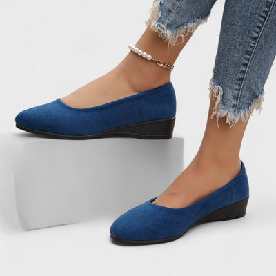 Éliane – Ballerine comode con tacco rialzato