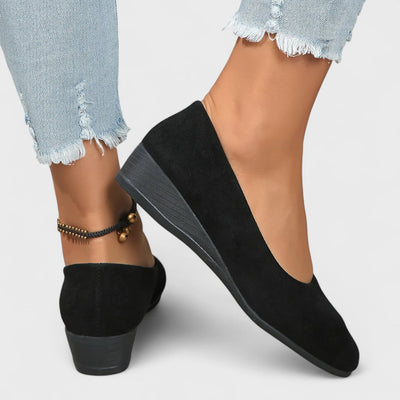 Éliane – Ballerine comode con tacco rialzato