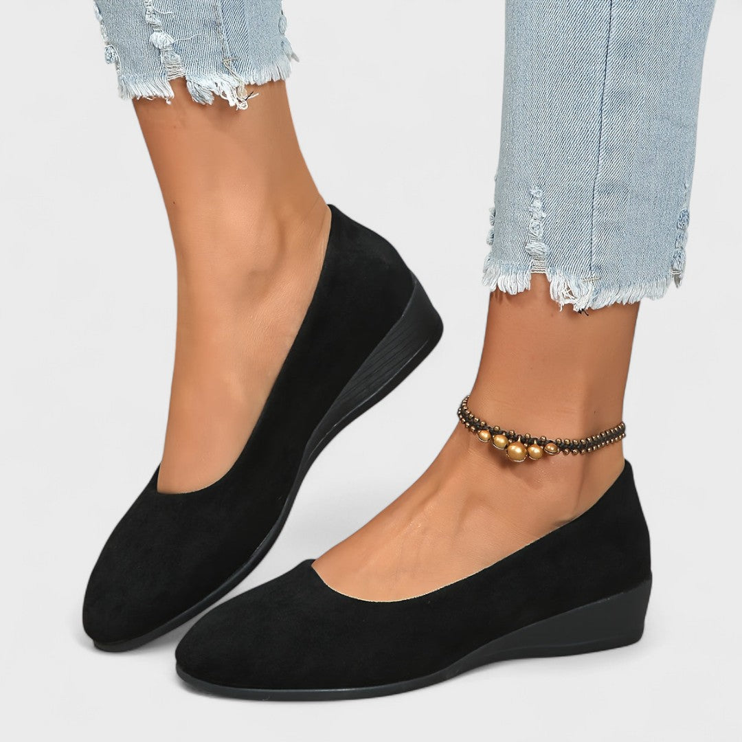 Éliane – Ballerine comode con tacco rialzato